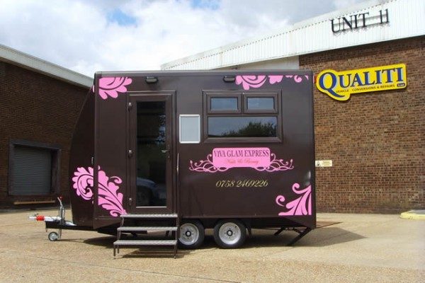 Mobile salon van for shop sale uk