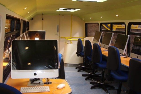 Mobile Classroom Bus Conversion