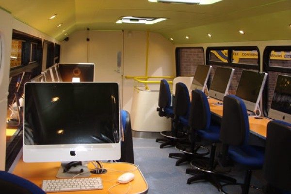 Mobile Classroom Bus Conversion